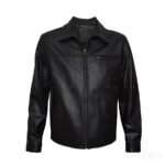 Camisaco md c/cierre cuero guante ovino CSC004/ Negro 1