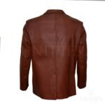 Saco de vestir md 3 botones cuero guante ovino CSC002/ Caramelo 2