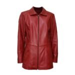 CSD0041212 Saco de cuero guante ovino color rojo 1
