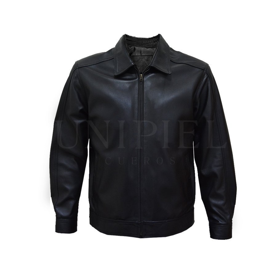 Casaca md diosdado cuero guante ovino CSC005/ Negro