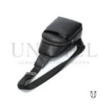 MHU04722001 Mochila canguro de cuero vacuno negro 4