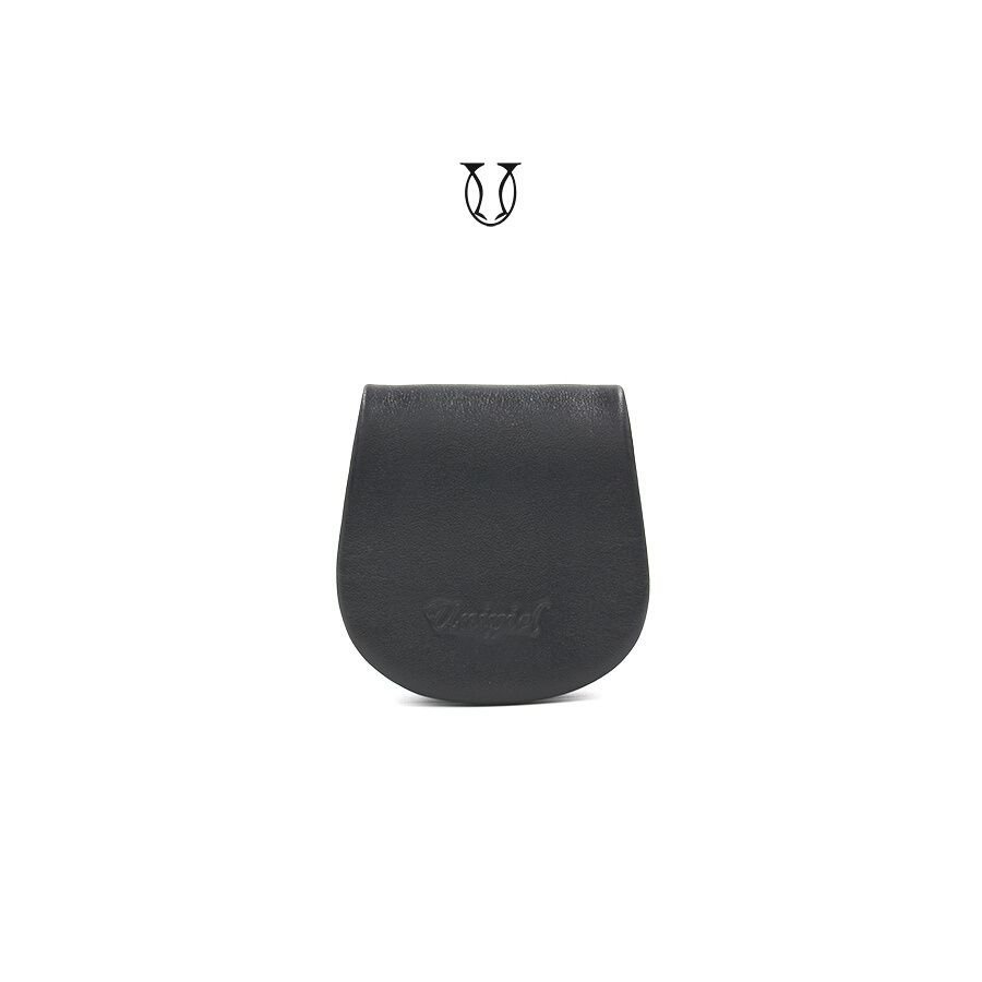 MDC01322001 Monedero de cuero vacuno color negro