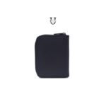 MDD01022001 Porta documentos tarjetero de cuero vacuno color negro 4