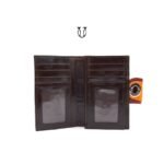 BID-7-1 Billetera de cuero vacuno color negro 3