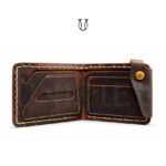 BIC16422002 Billetera de cuero Res moro 2