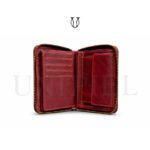 BIC08922005 Billetera de cuero Res rojo 2