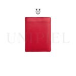 BIC06522012 Billetera cuero Md. 3 cuerpos color rojo 4