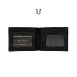 BIC18623106 Billetera caballero Md. triple luxury color negro fish 3