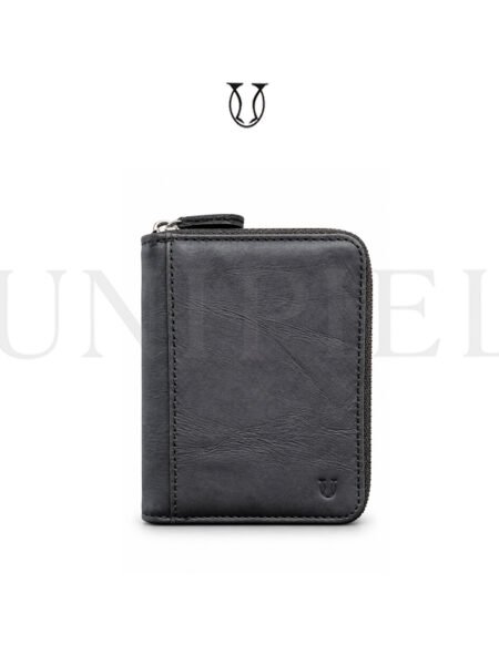 BIC19522001 Billetera de cuero res color negro