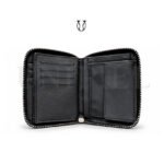 BIC19522001 Billetera de cuero res color negro 4