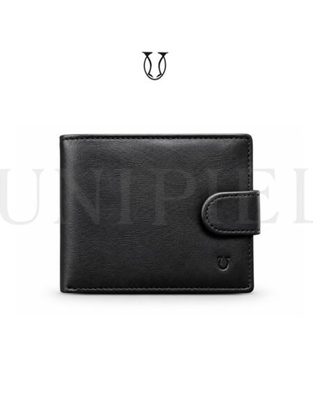 BIC19922001 Billetera de cuero res color negro