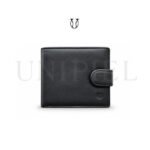 BIC20822001 Billetera de cuero color negro 1