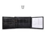 BIC20822001 Billetera de cuero color negro 4