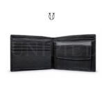 BIC22422001 Billetera de cuero res color negro 2