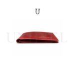 BIC22422236 Billetera de cuero Md. washington c/sencillera Res color vino tinto 5